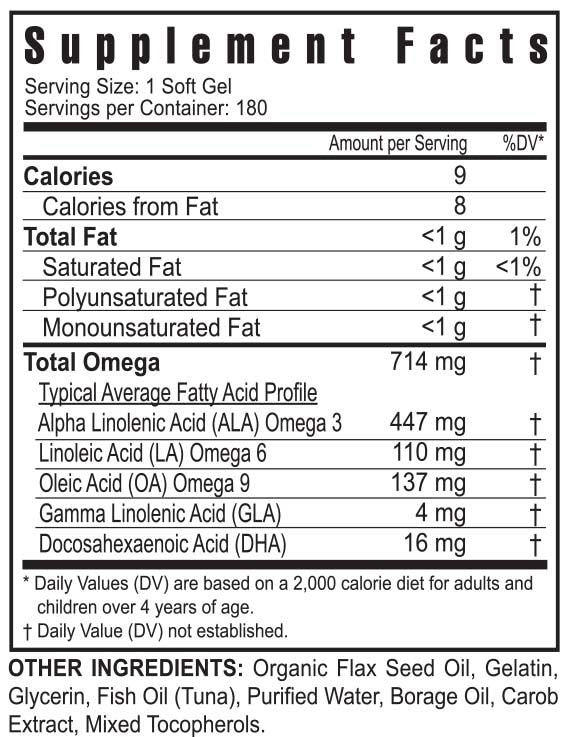 Ultimate EFA - 180 soft gels – alternate view
