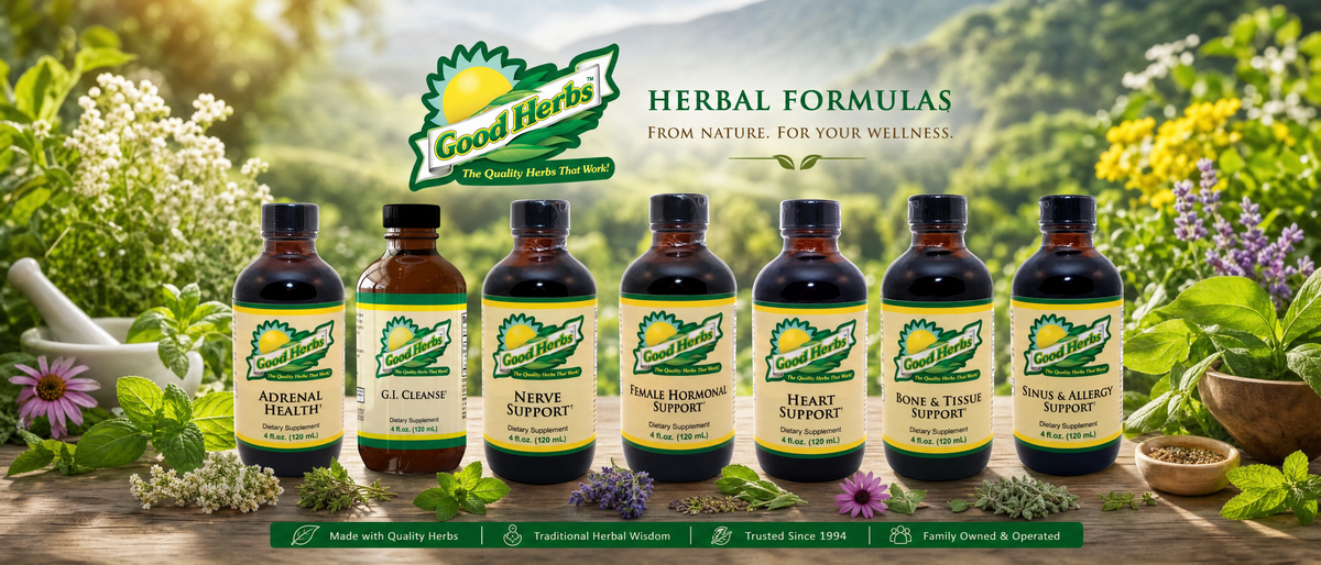 Good Herbs herbal supplements range