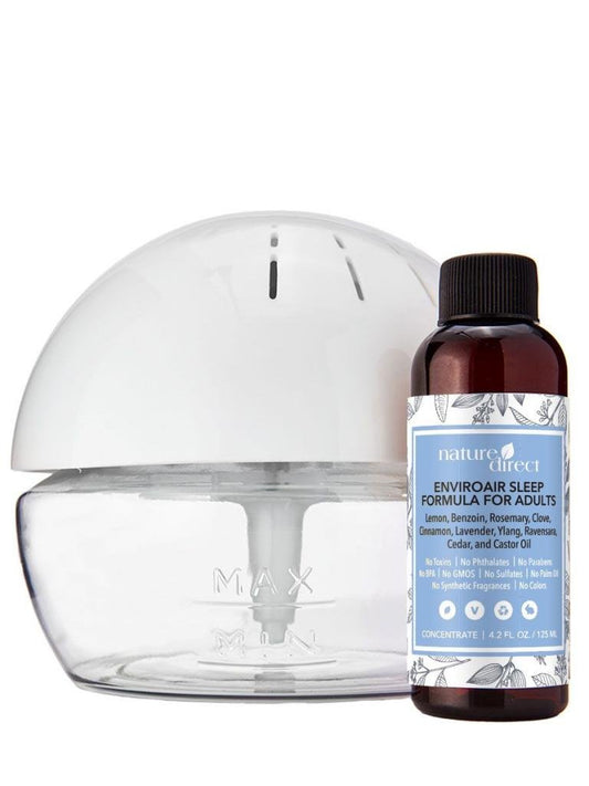 Nature Direct EnviroAir Sleep Formula for Adults & Pure Air Revitalizer Bundle