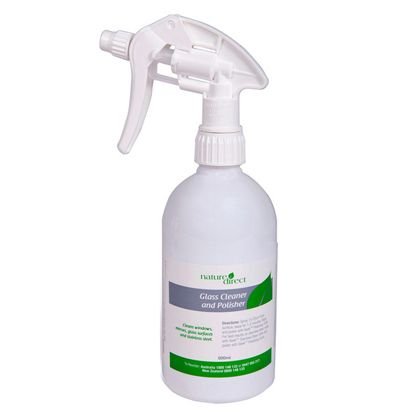 Nature Direct Glass Cleaner and Polisher Applicator Bottle Only - 500ml – alternate view
