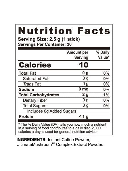 Tazza Di Vita Café Ganoderma coffee product specifications