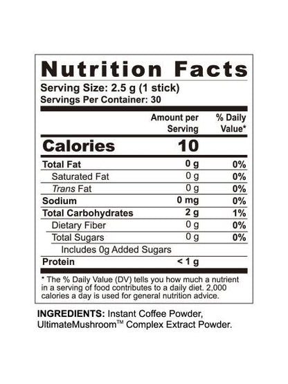 Tazza Di Vita Café Ganoderma coffee product specifications