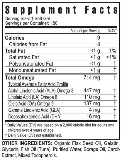 Ultimate EFA - 180 soft gels – alternate view