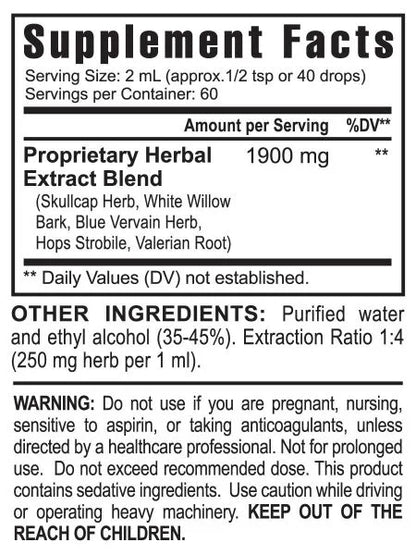 Good Herbs Nerve Support product specifications