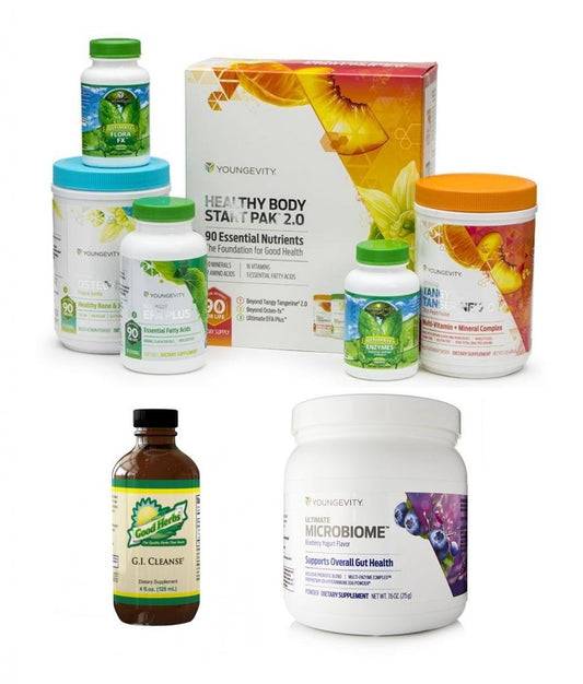 90 Nutrients Healthy Gut Bundle