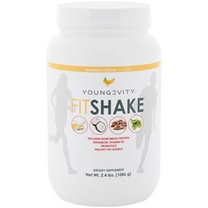 Youngevity FitShake Protein Shake – Banana Cream (1.09kg)