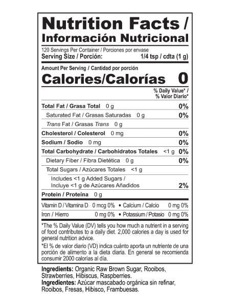 YGY Easy Eats Bursting Berry Blend nutrition information