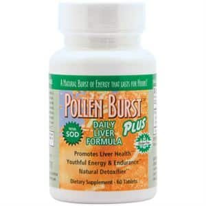 Pollen Burst Plus - Daily Liver Formula - 60 Tablets