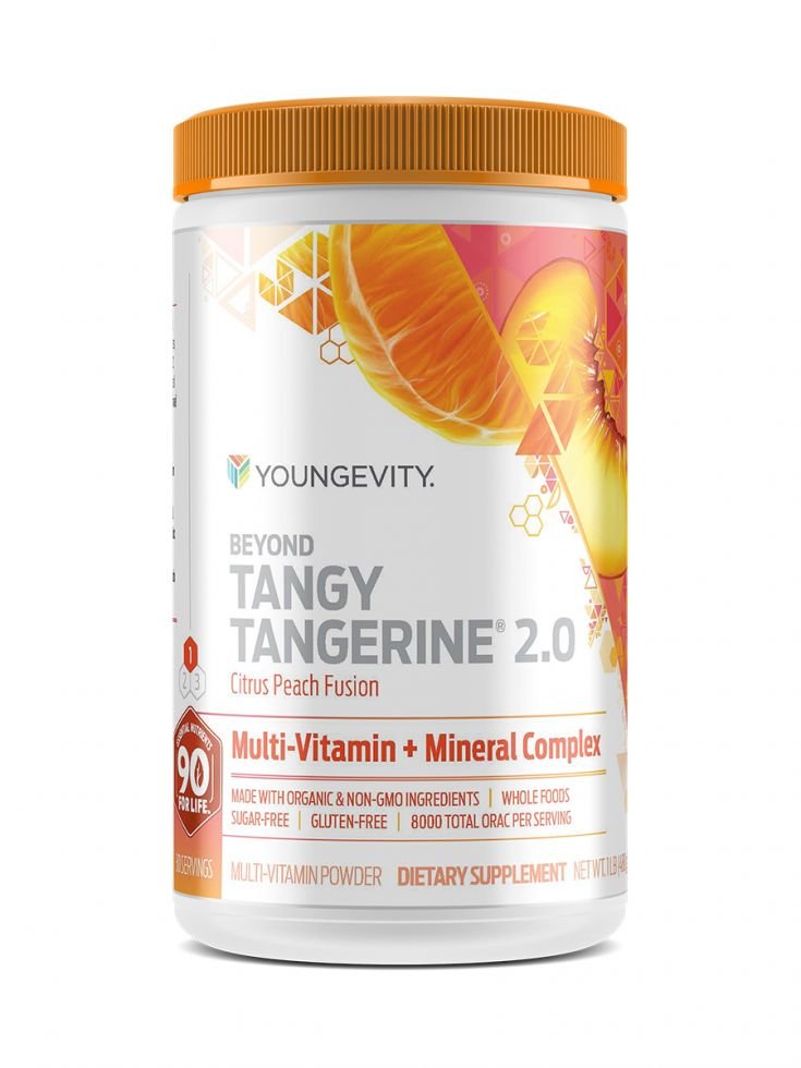 Beyond Tangy Tangerine 2.0 Citrus Peach Fusion – 480g Canister