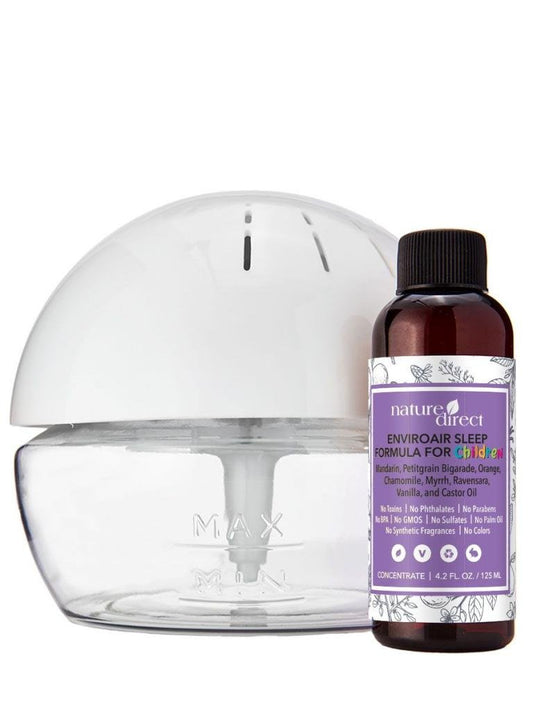 Nature Direct EnviroAir Sleep Formula for Children & Pure Air Revitalizer Bundle