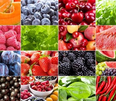 fruits and vegetables