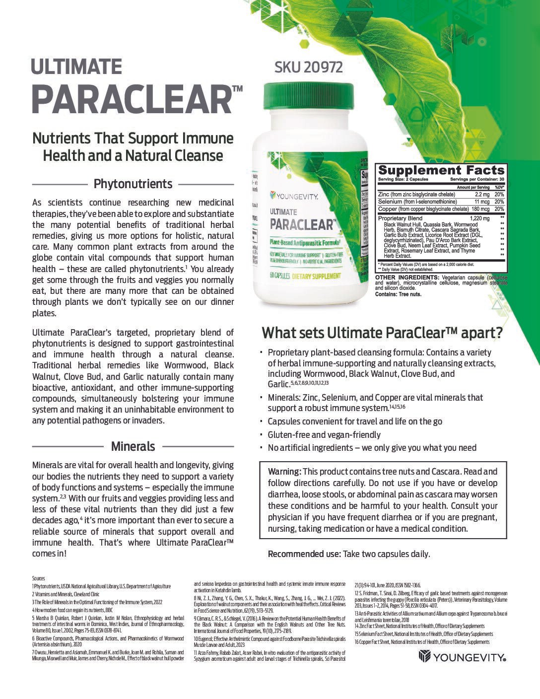 Paraclear Info Sheet